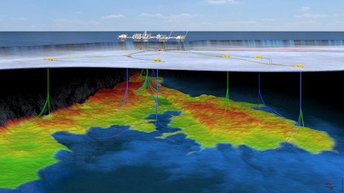 Johan Sverdrup field illustration