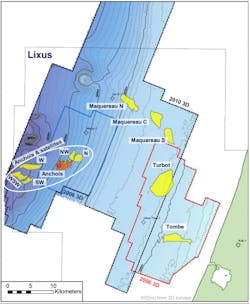 Anchois is in the Lixus license offshore Morocco. Anchois is in the Lixus license offshore Morocco.