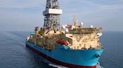 The Maersk Valiant is a 7th generation drillship with managed pressure drilling capability.