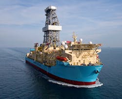 The Maersk Valiant is a 7th generation drillship with managed pressure drilling capability. The Maersk Valiant is a 7th generation drillship with managed pressure drilling capability.