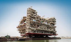 NPCC will install the Umm Lulu gas treatment platform via the float-over method. NPCC will install the Umm Lulu gas treatment platform via the float-over method.