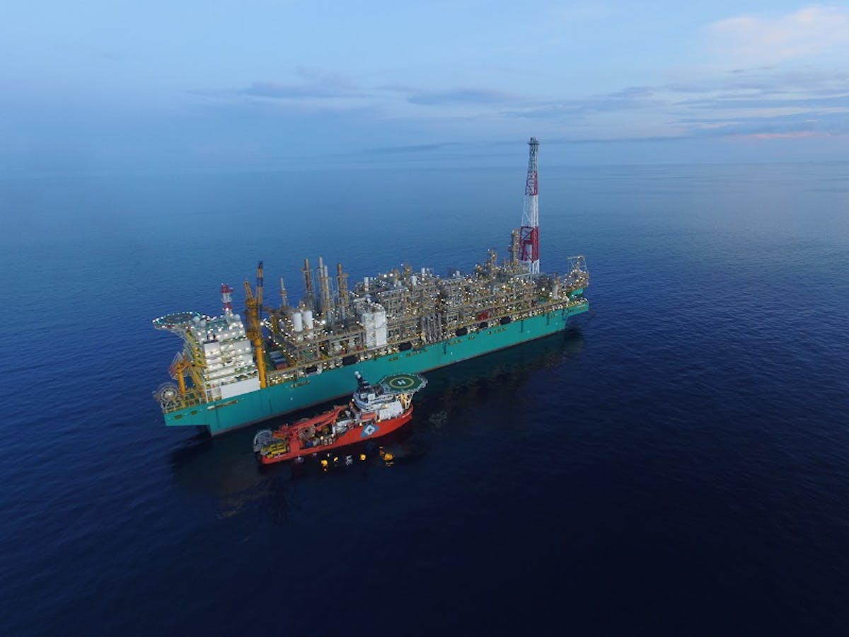 Petronas recently relocated the PFLNG Satu from the Kumang cluster field to the Kebabangan cluster field offshore Sabah, Malaysia.