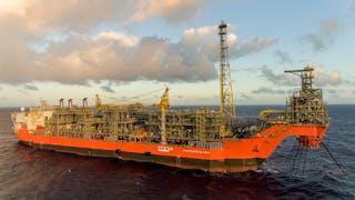 The FPSO Pioneiro de Libra, which has a capacity of 50,000 b/d, is producing as expected and delivering data on the Mero field, reservoir, and productivity of the wells.
