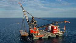 The Sleipnir will soon begin in its maiden voyage to southern Spain. The Sleipnir will soon begin in its maiden voyage to southern Spain.