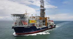 The drillship Stena Forth will first drill the Jethro Lobe prospect offshore Guyana.