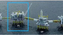 Location of the Johan Sverdrup Phase 1 processing platform.