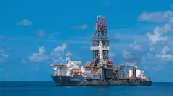 The ultra-deepwater drillship Deepwater Asgard is working on behalf of Murphy Oil in the Gulf of Mexico.