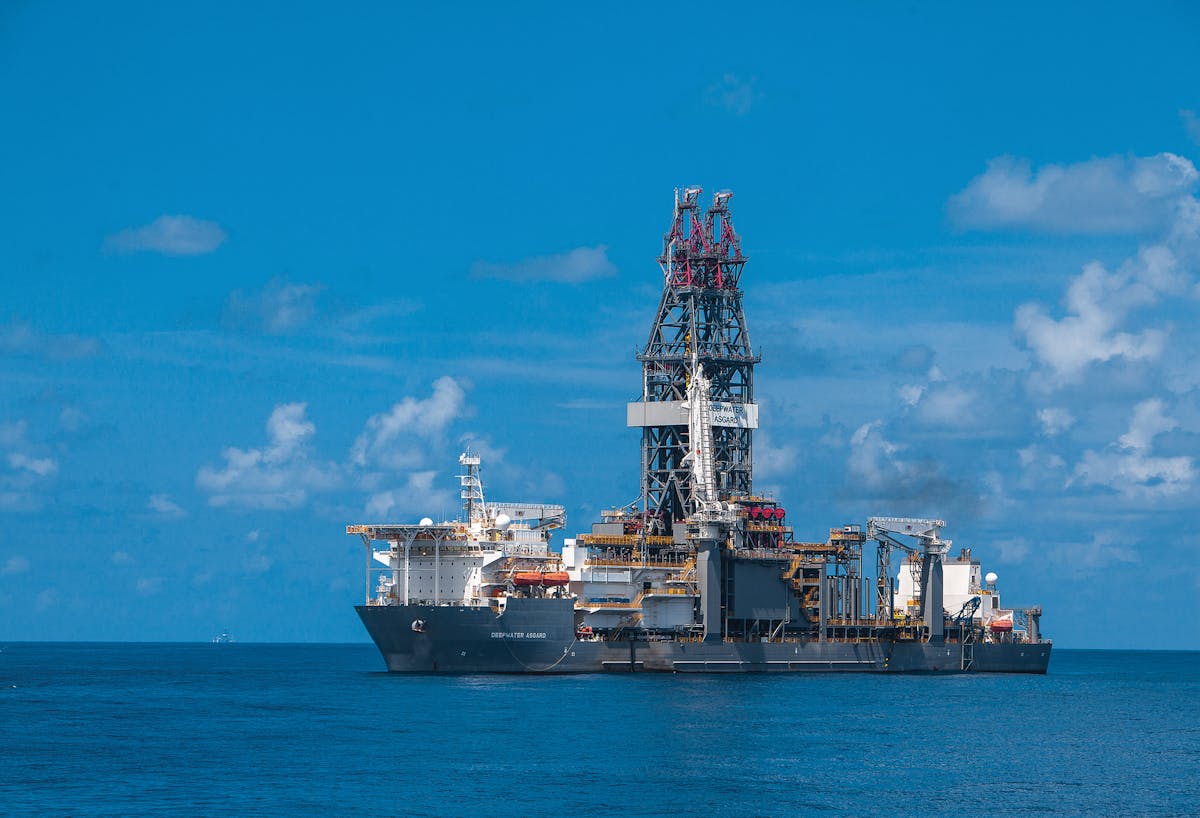 The ultra-deepwater drillship Deepwater Asgard is working on behalf of Murphy Oil in the Gulf of Mexico.