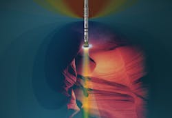 IriSphere uses electromagnetic-based resistivity measurements more than 100 ft (30 m) ahead of the drill bit. IriSphere uses electromagnetic-based resistivity measurements more than 100 ft (30 m) ahead of the drill bit.