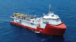 Halliburton has added the Stim Star Mexico to its well stimulation vessel fleet. (Courtesy Halliburton)