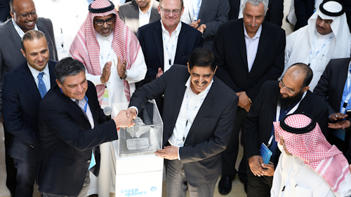 Opening of the BHGE research facility at Dhahran Techno Valley.