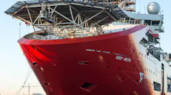 TechnipFMC’s diving support vessel Deep Arctic came to the yard primarily for a main class renewal (intermediate) docking and for maintenance including the renewal of the steel plates to her box coolers.