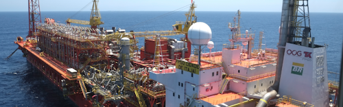 The Baúna field, in shallow water off São Paulo State, currently generates around 20,000 b/d of oil through the FPSO Cidade de Itajaí.