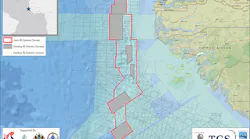 Jaan 3D survey in the southern portion of the MSGBC basin offshore northwest Africa.