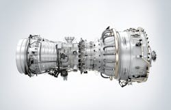 Rendering of SGT-A35 gas turbine core engine.
