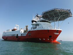 The Hugin Explorer will conduct the 4D ocean bottom node monitor survey offshore West Africa. The Hugin Explorer will conduct the 4D ocean bottom node monitor survey offshore West Africa.