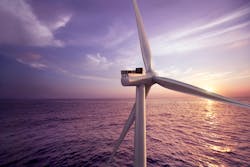 SG 8.0-167 DD wind turbine. SG 8.0-167 DD wind turbine.