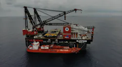 The Coral Fraseri supplied more than 3,000 metric tons of LNG to the Sleipnir.
