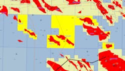 The Harvey field is in blocks 48/23c, 48/24b (P2085) & 48/24a (P2441). The Harvey field is in blocks 48/23c, 48/24b (P2085) & 48/24a (P2441).