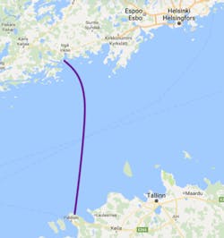 The offshore Balticconnector pipeline is constructed from Inkoo in Finland to Paldiski in Estonia. The offshore Balticconnector pipeline is constructed from Inkoo in Finland to Paldiski in Estonia.