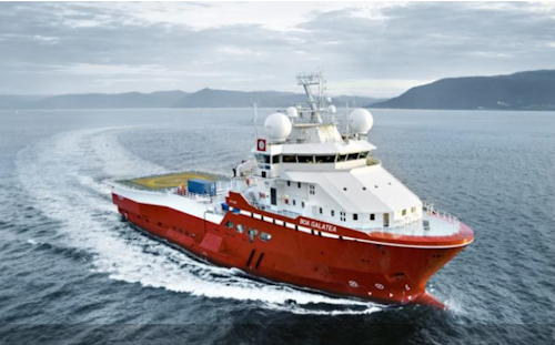 The BOA Galatea is expected to be renamed Fulmar Explorer.