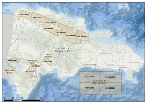 Dominican Republic offering four offshore blocks in first licensing ...