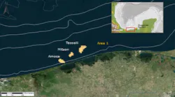 Area 1 offshore Mexico contains the Miztón, Amoca, and Tecoalli fields.