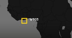 Block WB03 offshore Ghana.