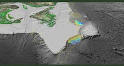 Fugro and partner Amplified Geochemical Imaging conduced two hydrocarbon seep surveys in the Orphan and Carson basins offshore Newfoundland. Fugro and partner Amplified Geochemical Imaging conduced two hydrocarbon seep surveys in the Orphan and Carson basins offshore Newfoundland.