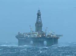 The semisubmersible Leiv Eiriksson will drill well 25/7-7 in license 782 S in the Norwegian Sea.