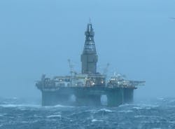 The semisubmersible Leiv Eiriksson will drill well 25/7-7 in license 782 S in the Norwegian Sea. The semisubmersible Leiv Eiriksson will drill well 25/7-7 in license 782 S in the Norwegian Sea.