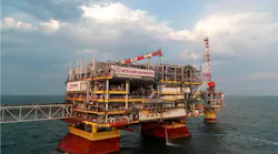 The Vladimir Filanovsky field is in the Russian sector of the Caspian Sea.