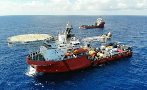The MMA Pinnacle is a multi-purpose service vessel.