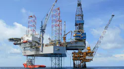 The jackup drilling rig Noble Sam Hartley is under contract to Total in the UK.