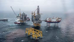 Currently 21 development projects are progressing: 14 in the North Sea, six in the Norwegian Sea, and one in the Barents Sea, according to the Norwegian Petroleum Directorate. Currently 21 development projects are progressing: 14 in the North Sea, six in the Norwegian Sea, and one in the Barents Sea, according to the Norwegian Petroleum Directorate.