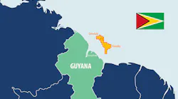 The Orinduik and Kanuku blocks offshore Guyana.