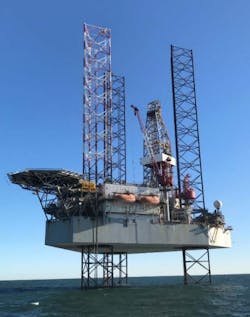 Chevron has contracted the jackup Shelf Drilling Scepter for a long-term program in the Gulf of Thailand. Chevron has contracted the jackup Shelf Drilling Scepter for a long-term program in the Gulf of Thailand.