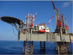 The jackup F.G. McClintock will drill in the Mumbai High offshore India. The jackup F.G. McClintock will drill in the Mumbai High offshore India.