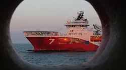 The diving vessel Seven Falcon.