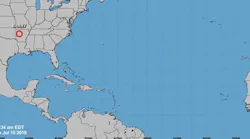 Tropical Depression Barry 07 15 2019