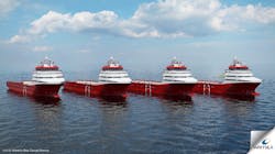 The WSD 1000 multi-purpose platform supply vessels.