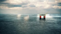 The Mad Dog Phase 2 development plan includes a new semisubmersible floating production platform with the capacity to produce up to 140,000 b/d of crude oil from 14 production wells. The Mad Dog Phase 2 development plan includes a new semisubmersible floating production platform with the capacity to produce up to 140,000 b/d of crude oil from 14 production wells.