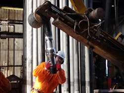 MDST undergoing installation. MDST undergoing installation.