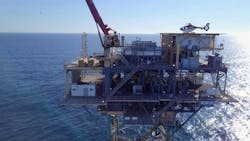 Williams' Norphlet deepwater gathering pipeline system is delivering gas into its Transco system at the Main Pass 261A junction platform. Williams' Norphlet deepwater gathering pipeline system is delivering gas into its Transco system at the Main Pass 261A junction platform.