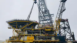 ST-1 platform at Dales Voe.