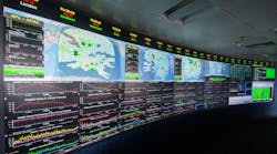 The Inmarsat-Network Ops Centre.