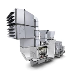The SGT-A35 gas turbine package is said to deliver substantial weight and cost savings.