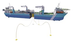 The VPU can be stationed directly above the subsea production facilities, helping to further reduce the cost of a marginal field development. The VPU can be stationed directly above the subsea production facilities, helping to further reduce the cost of a marginal field development.