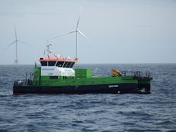 The Green Storm is a Damen-built 2610 Twin Axe vessel. The Green Storm is a Damen-built 2610 Twin Axe vessel.