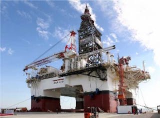 The semisub Heydar Aliyev completed drilling of a first well.